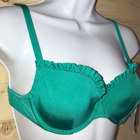 Vitamin A Underwire Bikini Bra Top nwt‎ - Picture 3 of 8